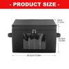 Премиальный войлочный чехол-держатель для винных бокалов Вмещает 12 бокалов Прочная конструкция и пылезащитная крышка