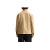 Zara Минималистичная Удобная Универсальная Кожаная Куртка с Длинным Рукавом Мужские куртки Масляно-Желтый 2521120-725