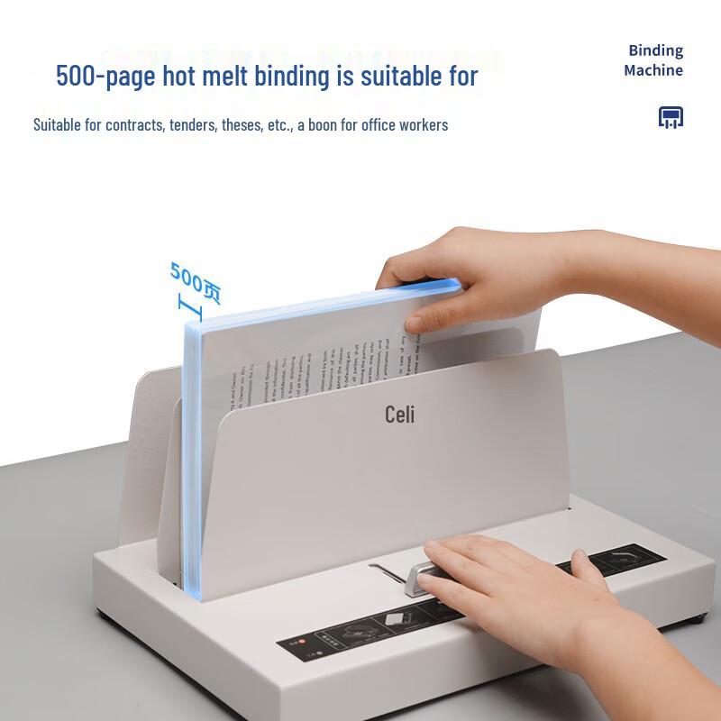 Deli 3882 Thermal Glue Binding Machine CN plug (adapter included)