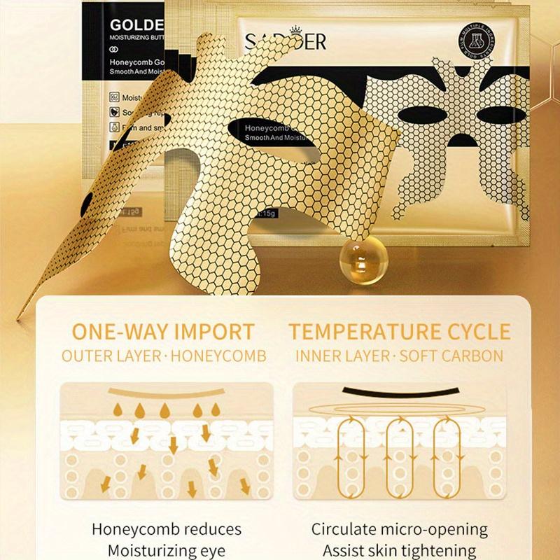 Оживите глаза с помощью масок для глаз с золотой бабочкой, которые омолаживают и увлажняют глаза