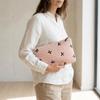 Quilted Bow Cosmetic Bag Multi-functional Sanitary Napkin Storage Bag Portable Toiletry Bag  Trave