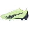 Ultra Match Круглый носок Шнуровка AG FG Искусственная трава Натуральная трава Футбольные бутсы Мужские футбольные бутсы Черный Зеленый 106900-01
