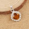 Citrine Pendant Gemstone Jewelry, 925 Solid Sterling Silver Pendant, Handmade Jewelry Amazing Pendant, Gift For Love