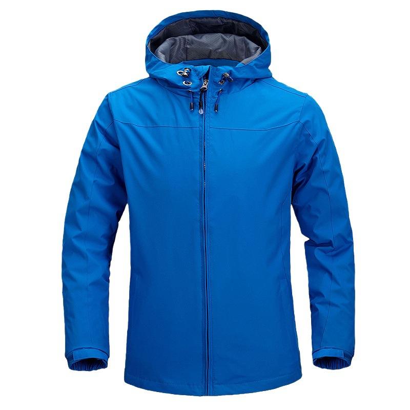 Весенне-осенняя повседневная куртка для мужчин и женщин, уличная водонепроницаемая и ветрозащитная ветровка с капюшоном, пальто