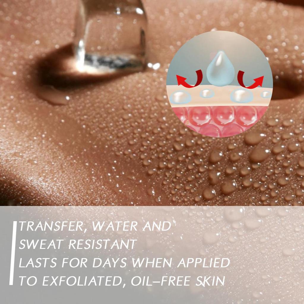 West&Month Body Concealer Водонепроницаемый маскирующий тату, шрамы, родимые пятна, невидимый консилер для тела