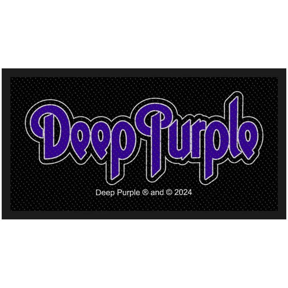 Deep Purple Тканый логотип-нашивка