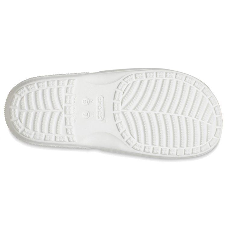 Crocs Шлепанцы-слайдеры Унисекс Белые 207411-94S