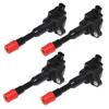 4x Катушки зажигания Для HONDA CIVIC VIII 1.3 1.4 JAZZ II FIT GD 30521-PWA-003 CM11108 30521PWA003 30521REAZ01 Аксессуары Задние