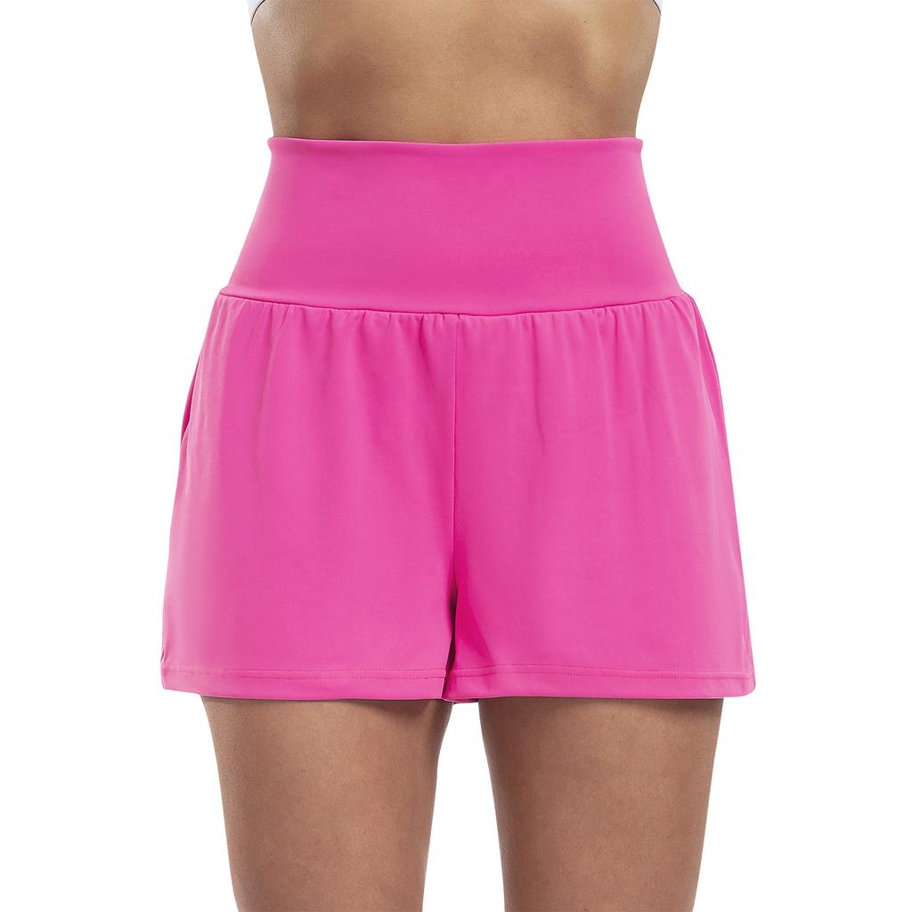 Женские шорты для бега, спортивные шорты для активного отдыха с карманами