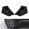 1 Pair Wheel Chock Vehicle Car Truck Trailer Wheel Stop Block Slip Resist Base Tire Support Pad Wheel Stopper Control