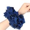 Flower Shape Hair Tie High Elastic Headwear Big Shining Hair Rope Hair Accessories