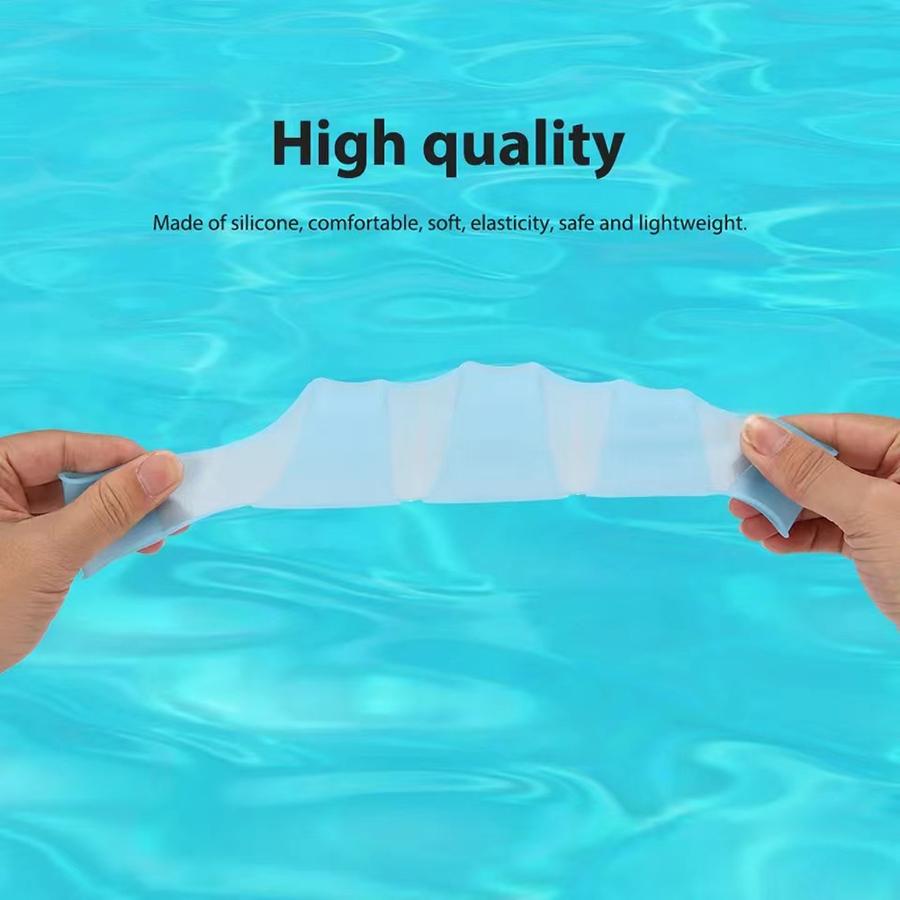 Силиконовые ласты для плавания, ласты для мужчин и женщин, детский бассейн, спортивные профессиональные тренировочные перчатки с перепонками на пальцах, весла, оборудование