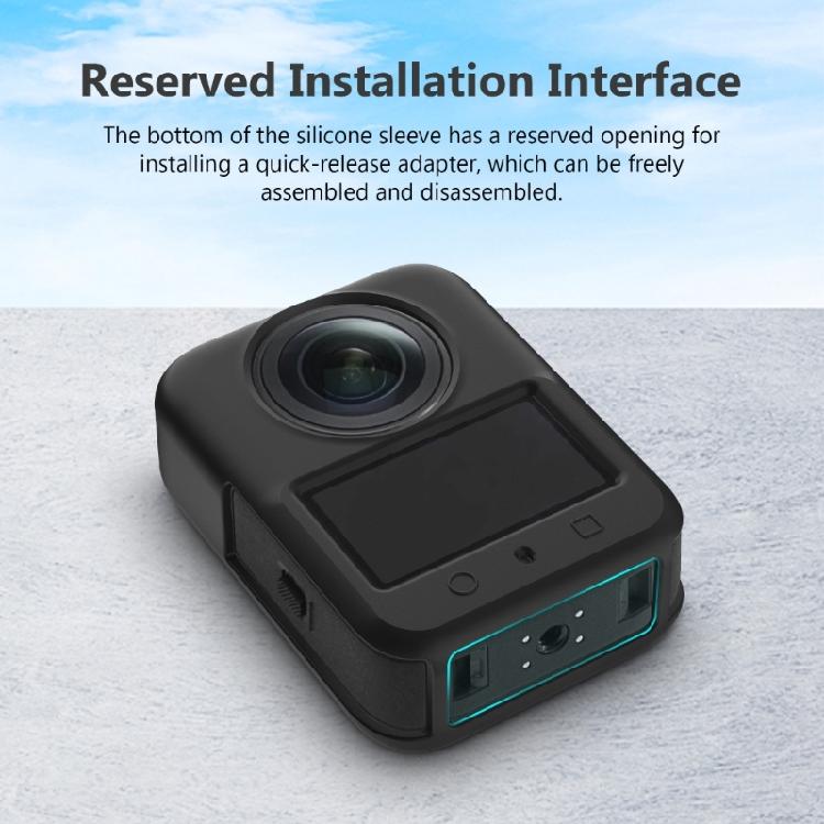 Silicone Protective Case for 360 Waterproof Protective Cover Camera Protector Sleeve Case Protector Accessories