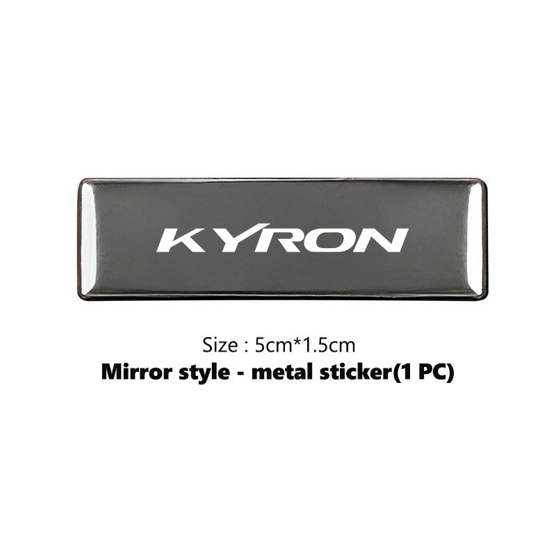 BMB1 Car Body Sticker Badge Auto Styling Decoration Accessories For SsangYong Kyron Actyon Sport Tivoli Torres Korando C300 Musso