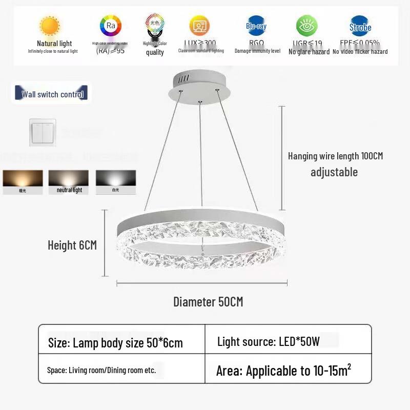 Современная роскошная люстра UOSU