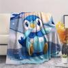 Bonsly  Print Flannel Blanket, High quality Comfortable for All Seasons, Home Decor, Warmth and Comfort