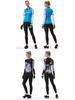 XINTOWN Women's Long Sleeve Plus Size Cycling Jersey - European & American Style, Printed Design