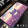 Computer Desk Mat Anime Pikachu Gengar Mouse Pad Leather Boys Game Pokmon Computer Keyboard Pad Accessories Musthave For
