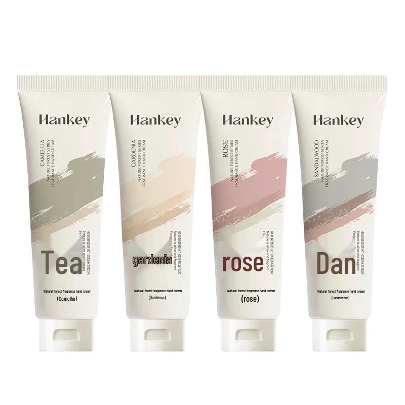 Крем для рук "Гардения, Роза, Сандал" - Увлажняющий, от трещин, для студентов и девушек - Всесезонный