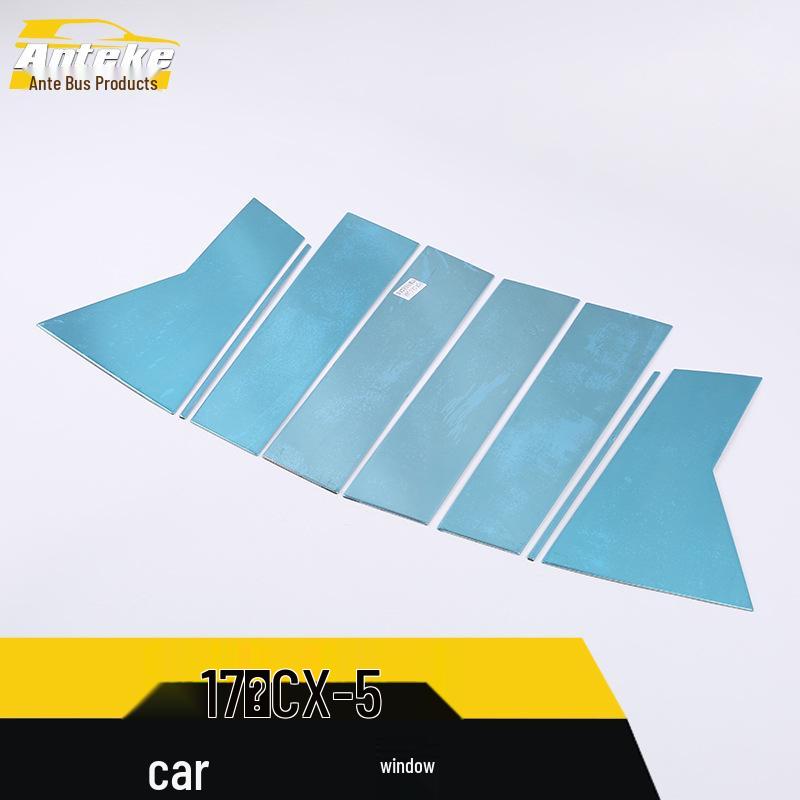 17 CX-5 Car Window Stainless Steel Anti-Scratch Trim Strips