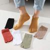 Practical Women Cotton Men Unisex Japanese Hosiery Split Tabi Socks Flip Flop Two Toe Socks