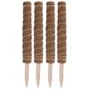 4PCS 45CM Coir Totem Pole Moss Stick Plant Climbing Support for Indoor Plant Support Extension