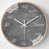 Creative Formula Wall Clock Beautiful Quiet Environmental Protection Material Suitable for Bedroom Living Room To Send Friends