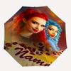 Personalized Name Descendants The Rise of Red Print Umbrella - Automatic Open/Close, Eight-Rib Durable Frame, Automatic Folding Umbrella