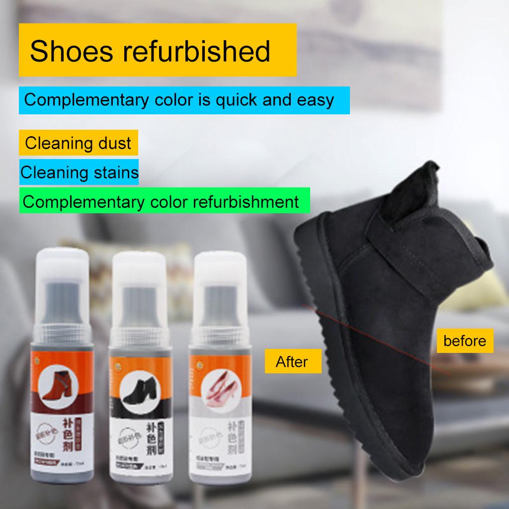 Средство по уходу за скрабом для очистки замши домочадца с восстановленной щеткой для обуви