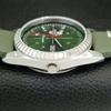 АВТОМАТИЧЕСКИЕ ВИНТАЖНЫЕ ВОССТАНОВЛЕННЫЕ SEIKO 5 6309A ЯПОНИЯ МУЖСКИЕ ЗЕЛЕНЫЕ ЧАСЫ a442822-1