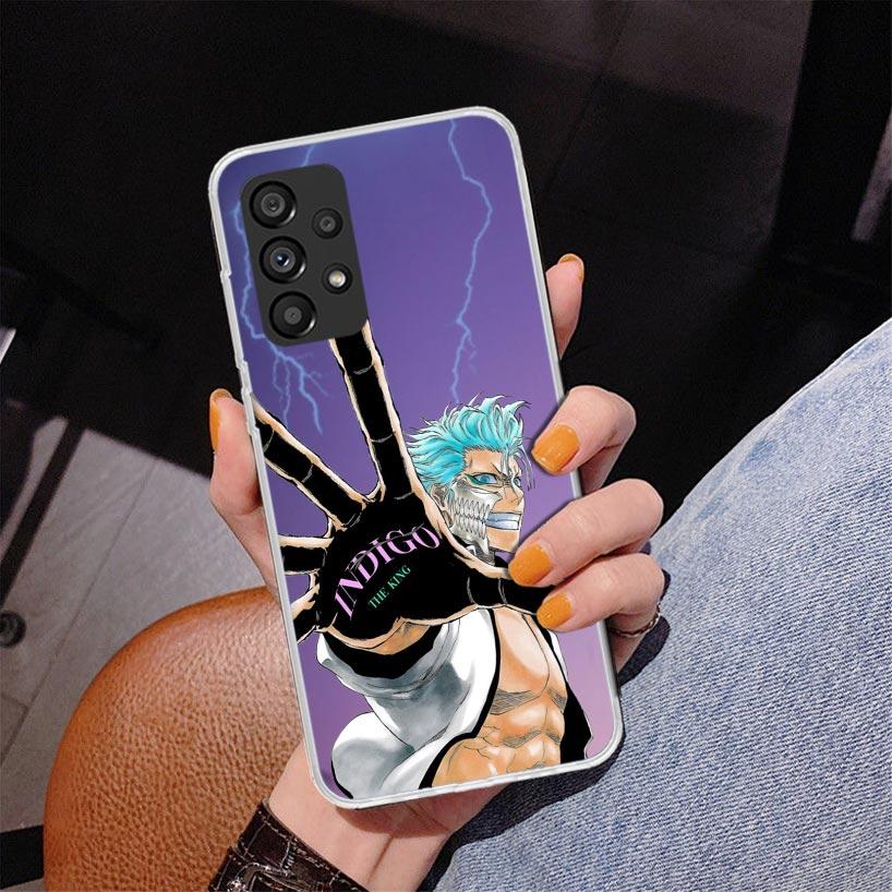 Чехол для телефона Bleach Grimmjow для Samsung Galaxy A17 A16 A15 A14 A13 A57 A56 A55 A54 A53 A37 A36 A35 A34 A33 A26 A25 A24 A23 Galaxy