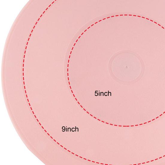 Cake Stand 11 Inch Rotating Cake Turntable Smooth 360 Degree Rotation Cake Decoration