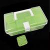 32 шт./комплект новый пластиковый ящик для хранения портативный контейнер большой емкости для хранения прозрачный чемодан швейные принадлежности своими руками бисер