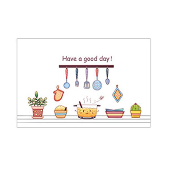 Кухонные обои самоклеящиеся маслостойкие наклейки на стену водонепроницаемый фартук защита стены