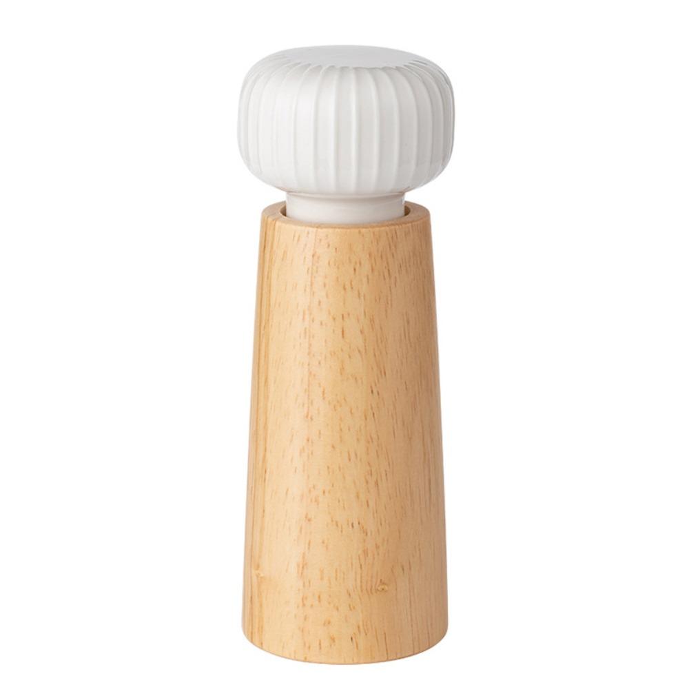 Oak Pepper Salt Grinder Nordic Style Spice Grinder Kitchen Seasoning Tools Pepper Mill Restaurant