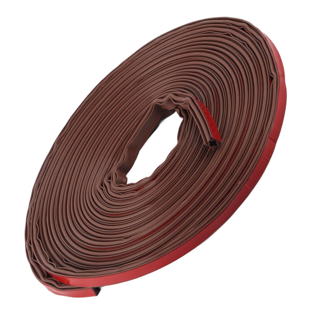 6 м Уплотнительная лента для двери Силиконовая резина Самоклеящаяся Погодная лента Коричневая Уплотнительная лента для окна для