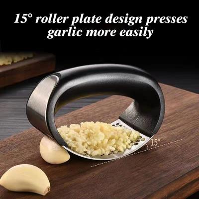 1/2/3 шт. Из нержавеющей стали чеснокодавка легкоочищаемая чеснокодавилка рокер измельчитель для овощей имбиря дробилка для