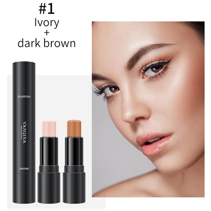 Хайлайтер для веснушек, тональный крем-консилер, ручка, долговечный белый корректор темных кругов, карандаш для контура глаз, косметический карандаш