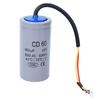CD60 300V AC 900uf Motor Running Starting Capacitor for Air Conditioner Pump