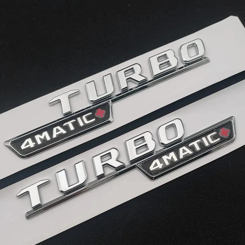 LWC1 3D ABS Car Letters For Mercedes CLA35 CLA45 AMG C117 W117 CLA45S C118 W118 Fender TURBO 4MATIC Emblem Logo Sticker Accessories