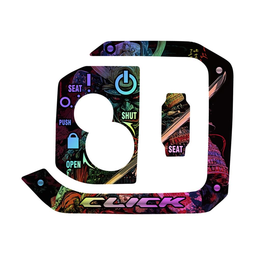 Крышка зажигания мотоцикла, светоотражающие наклейки, наклейка на отверстие для ключа мотоцикла, аксессуары для Honda Click 125i CLICK 125 i v2