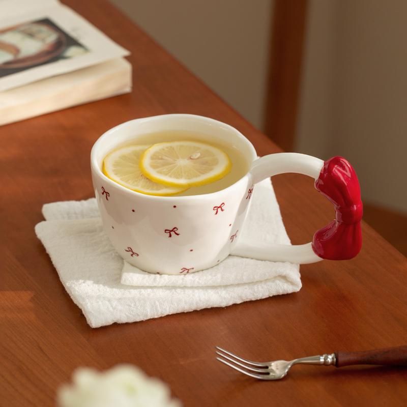 Изысканные мультяшные милые керамические кофейные чашки для домашнего завтрака, овсянки, молока, модные современные офисные кофейные чашки