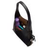 COACH Brooklyn Cow Leather Hobo Bag Shoulder Bag Small Women's Black & Brown CBH44-LHPMZ