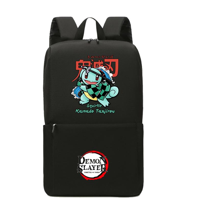 Рюкзак в стиле аниме «Убийца демонов» Nezuko Kawaii, школьная сумка с героями мультфильмов, большая вместимость, манга для путешествий, повседневная сумка для книг для девочек для взрослых