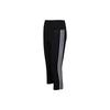 adidas W D2M 3S 34 Tig Training Sports Knitted Tight Брюки женские низ черный DU2043