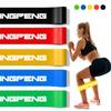 Йога Резинка Сопротивление Фитнес Уровень 5 Тренировка Эластичная Лента Эспандер Пилатес Спортивные Тренировки Оборудование Для Тренажерного Зала