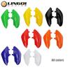 ONLEEYPP Rear Side Panel Motorcycle Fender Plastic Mudguard For CRF50 CRF 50 Fairing Body Mud Guard Spare Part Pit Dirt Bike