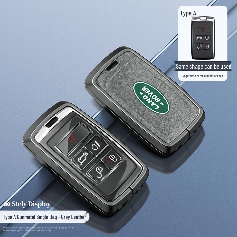 Чехол для ключа Land Rover для Range Rover Sport, Velar, Evoque, Discovery 4, Freelander 5