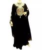 Dubai Stylish Farasha Long Moroccan Hand Work Gown Islamic Dress Kaftan Abaya