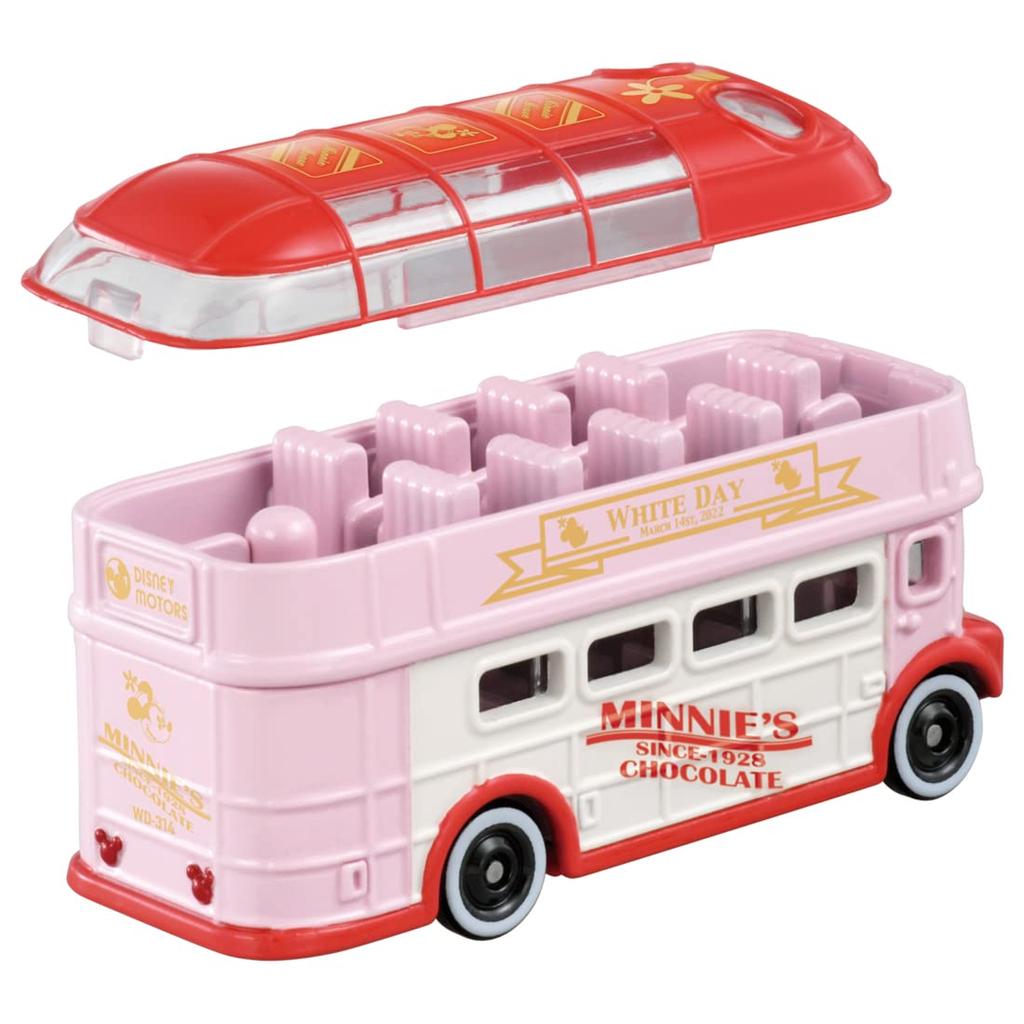 Tomica Disney Motors Sunny Decker Minnie Mouse White Day Edition 2022